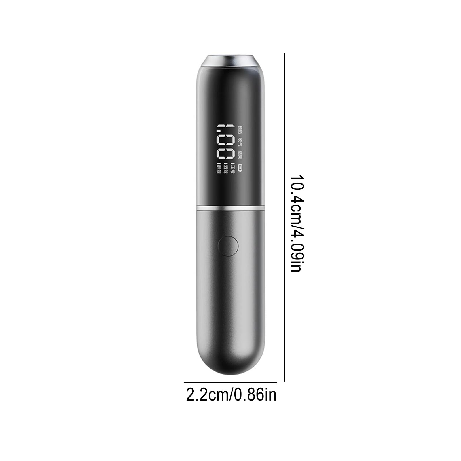 **Digital Breathalyzer - Portable Alcohol Tester with LED Display, Personal Liquor Detector for Accurate BAC Measurement | Ideal for Home, Car, and Workplace Safety Checks**