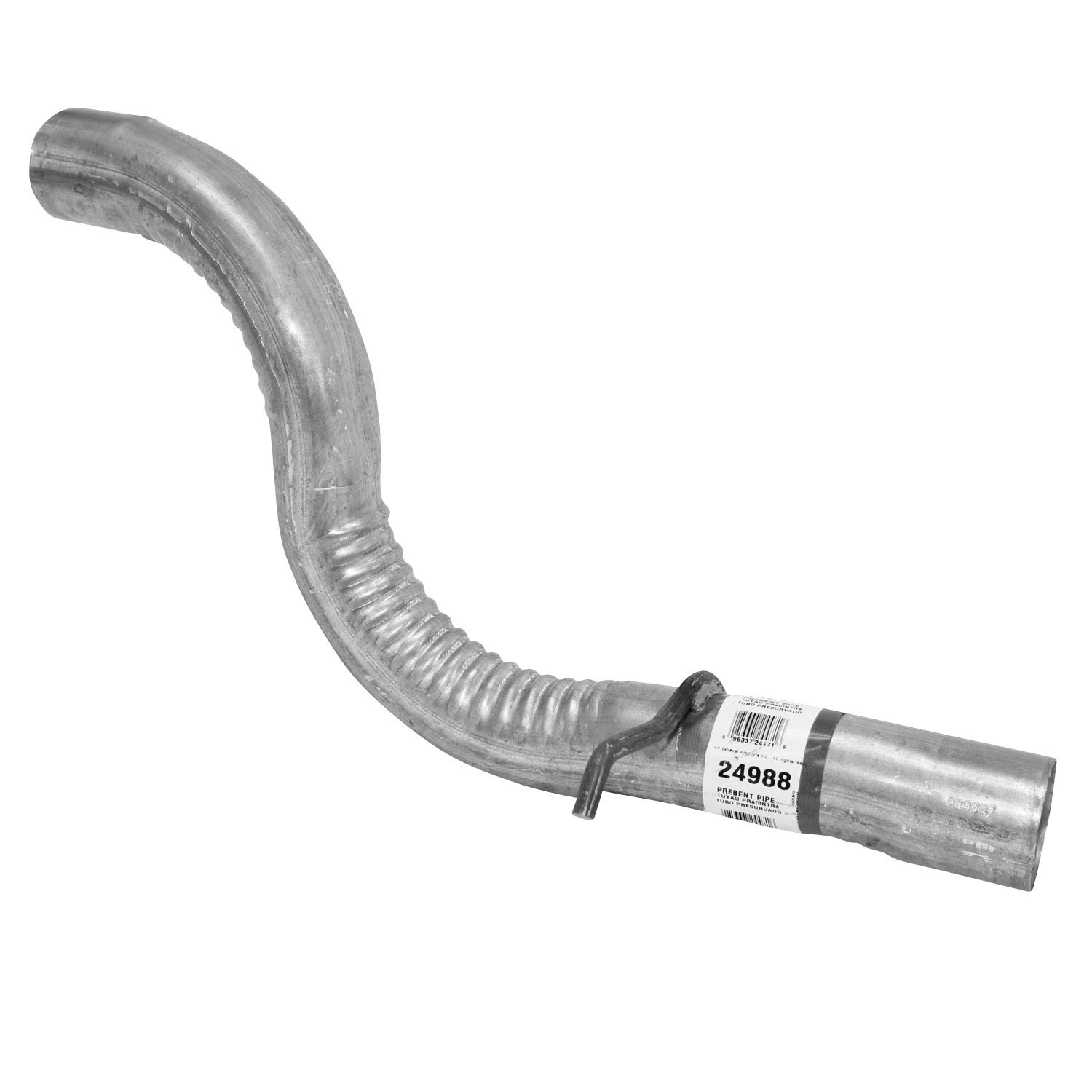 AP Exhaust Products 24988 High-Performance Exhaust Pipe - Replacement for Car, Truck & SUV - Durable Stainless Steel Construction - Improved Engine Performance & Fuel Efficiency - Perfect for Off-Roading, Daily Commuting & Performance Upgrades