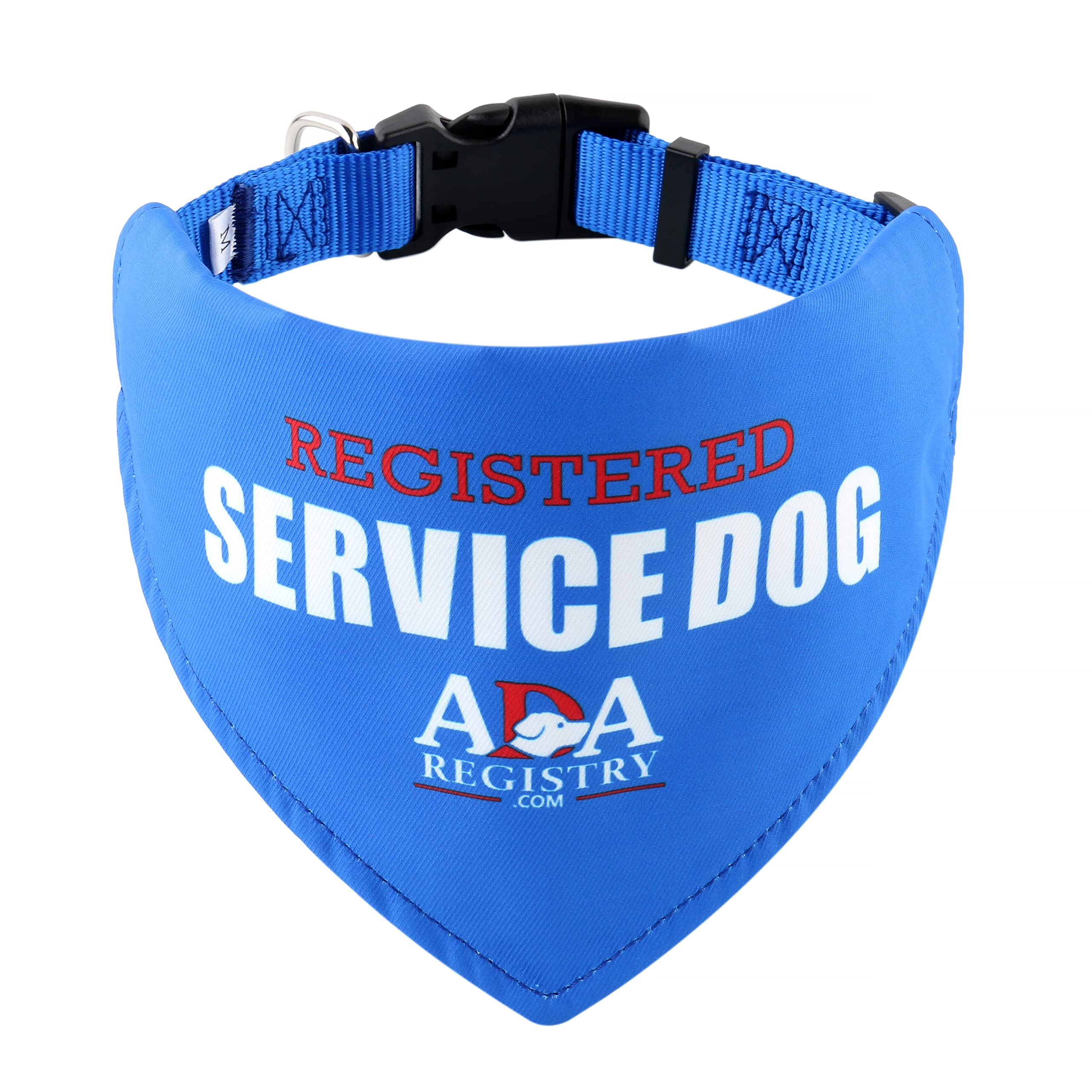 XS (Extra Small) Service Dog Bandana - Adjustable & Comfortable Pet Accessory for Small Breeds - Perfect for Training, Walks, and Outdoor Adventures