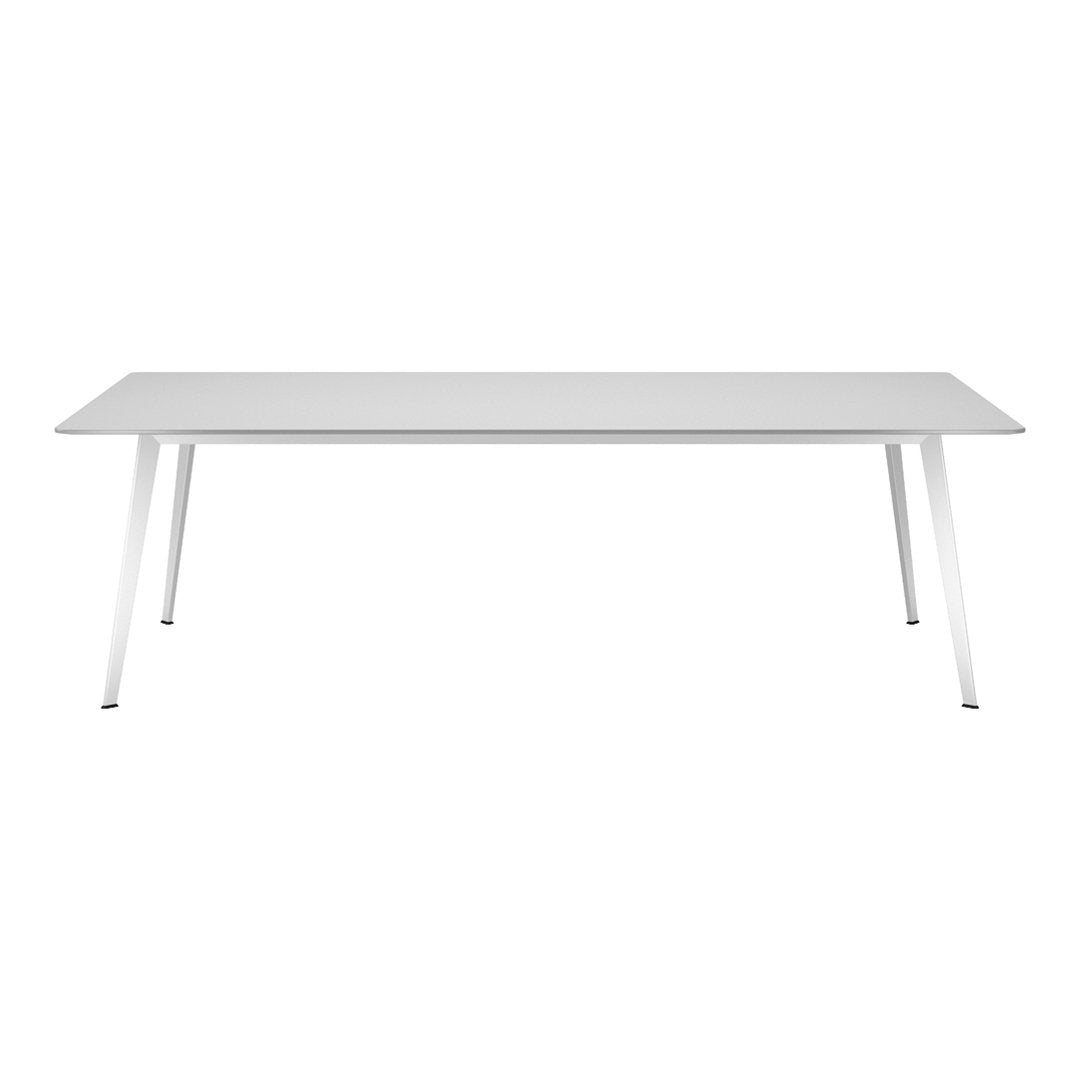 Modern Rectangular JW Dining Table - Solid Wood Kitchen Table for 6-8 People - Perfect for Family Dinners & Entertaining Guests