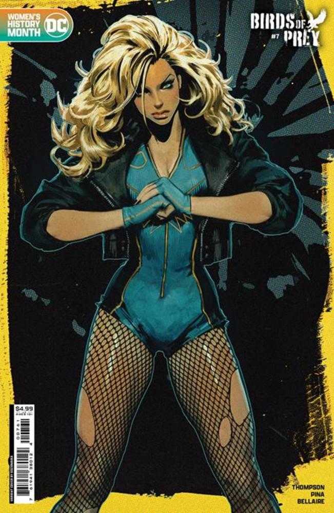 Birds Of Prey #7 Cover D Sozomaika Women's History Month Comic Book - Limited Edition Card Stock Variant | Perfect for Collectors & Comic Enthusiasts