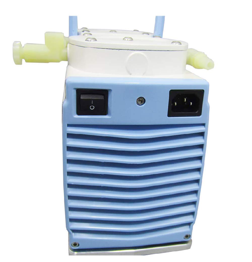 MXBAOHENG GM1.0A Oil Free Diaphragm Vacuum Pump - 60L/min Oilless Vacuum Pump with Adjustable Pressure for Lab Use - Perfect for Vacuum Filtration, Rotary Evaporator & Scientific Experiments - CE Certified (220V 50Hz) - Ideal for Chemistry Labs, Research Facilities & Industrial Applications