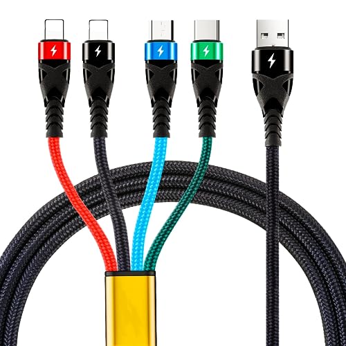 1 USB A to 4 ports: 2 iP+1 Micro USB+1 Type-C