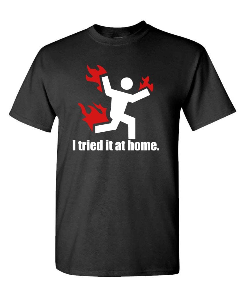 IT at Home Funny T-Shirt - Comfortable Cotton Graphic Tee for Tech Lovers | Perfect for Remote Work, Coding & Geek Humor