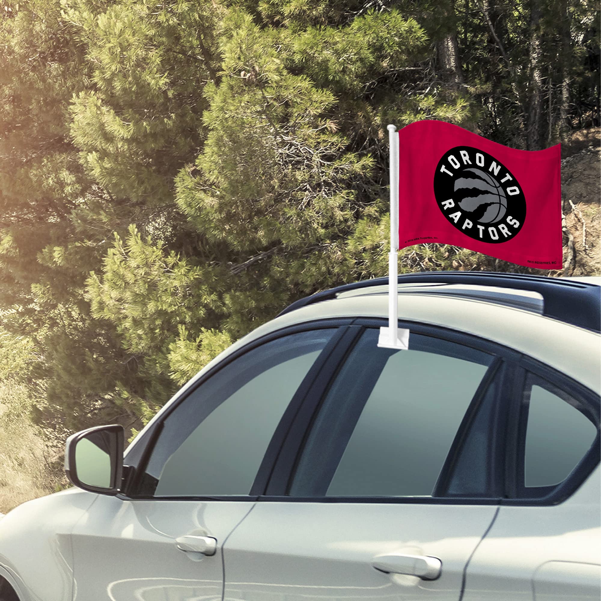 NCAA Double Sided Car Flag - Perfect for Game Day & Tailgating