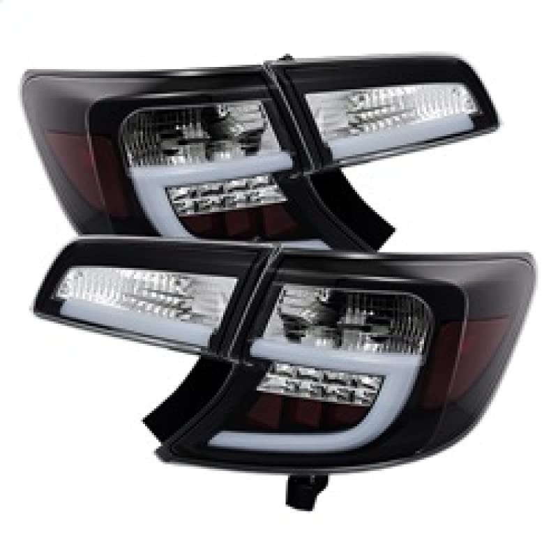 Spyder Auto 5079411 LED Tail Lights - Black/Clear Smoke Lens - High Visibility Brake Lights - Compatible with [Vehicle Model] - Perfect for Night Driving & Car Customization