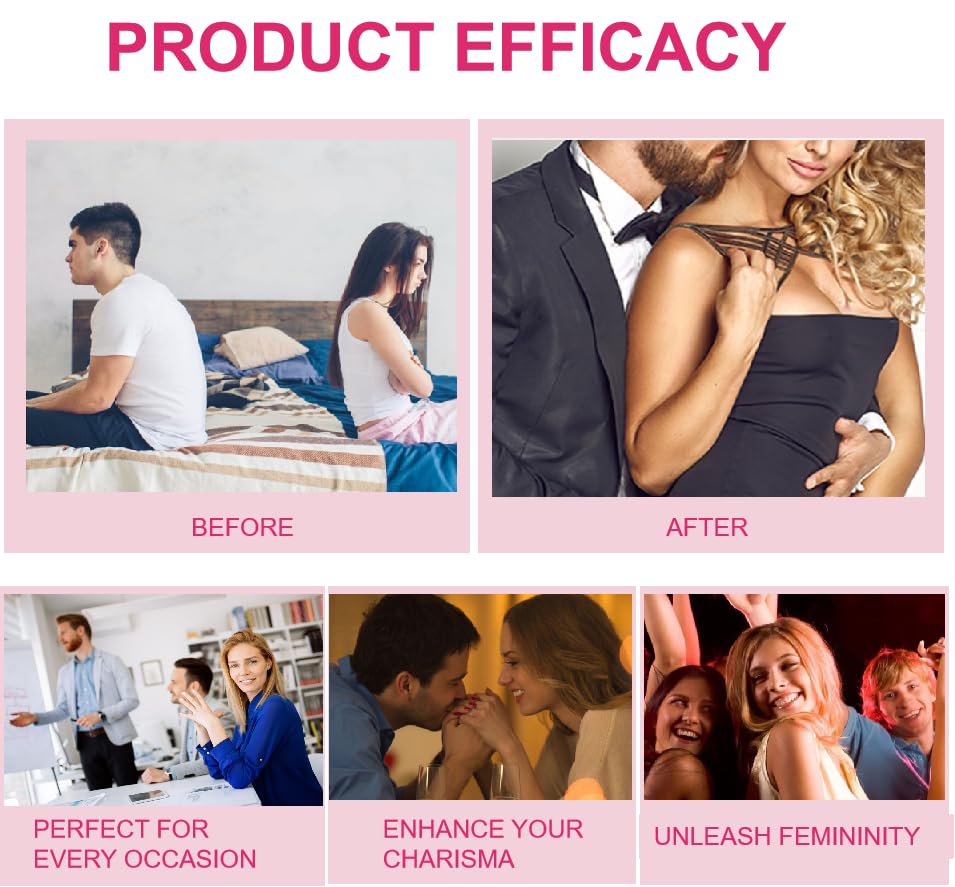 Pheromone Perfume for Women - Long Lasting Roll-On Fragrance with Enhanced Scents (2PCS) | Attractive & Premium Quality Perfume Collection | Perfect for Date Nights, Office Wear & Daily Use