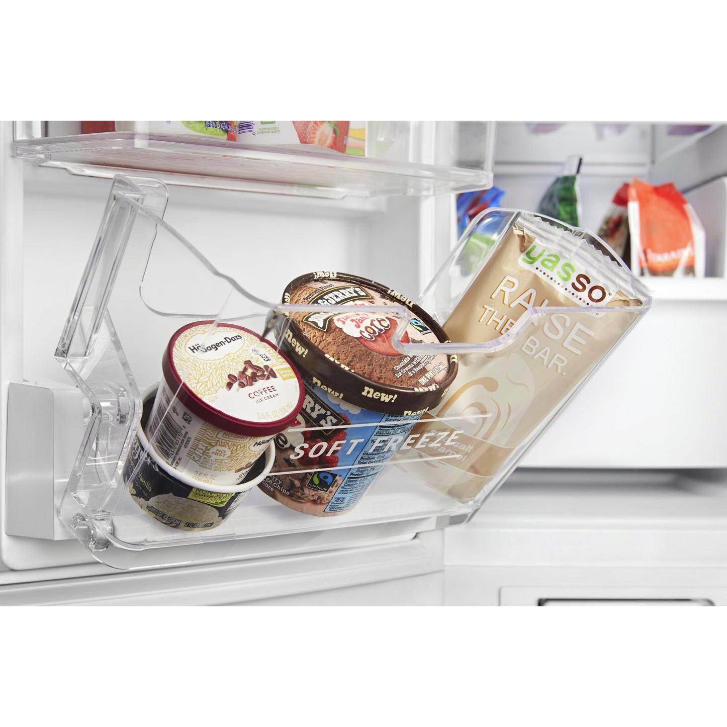 Maytag 36 Inch Side by Side Refrigerator with Removable Shelves, 25 cu. ft. Capacity, External Water and Ice Dispenser - MSS25C4MGZ - Perfect for Large Kitchens and Family Homes