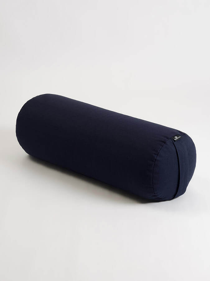 Organic Cotton Buckwheat Meditation Bolster Cushion for Yoga & Zen Relaxation - Perfect for Yoga Studios, Home Meditation & Stress Relief