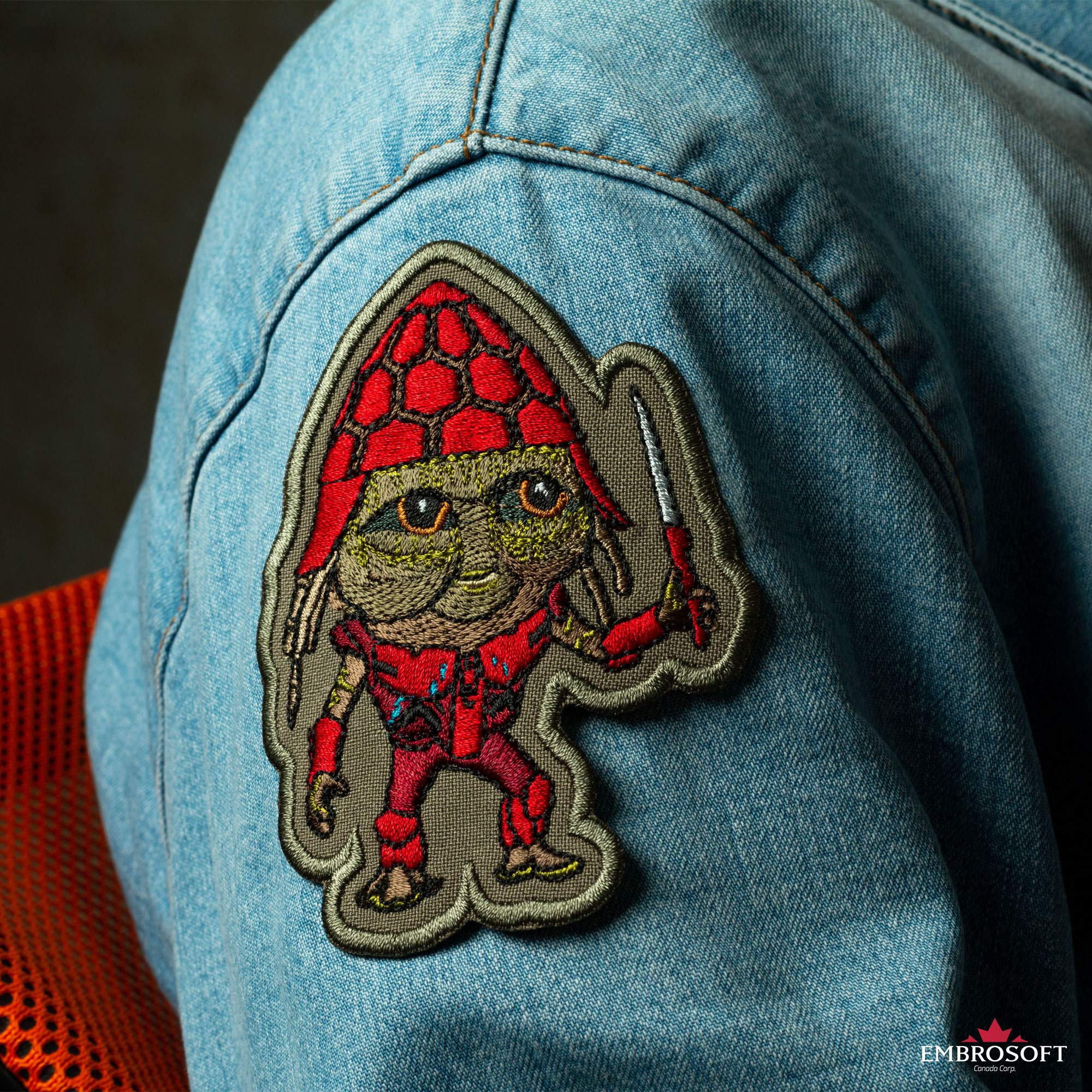 Men in Black International Pawny Embroidered Iron-On Patch (2.9