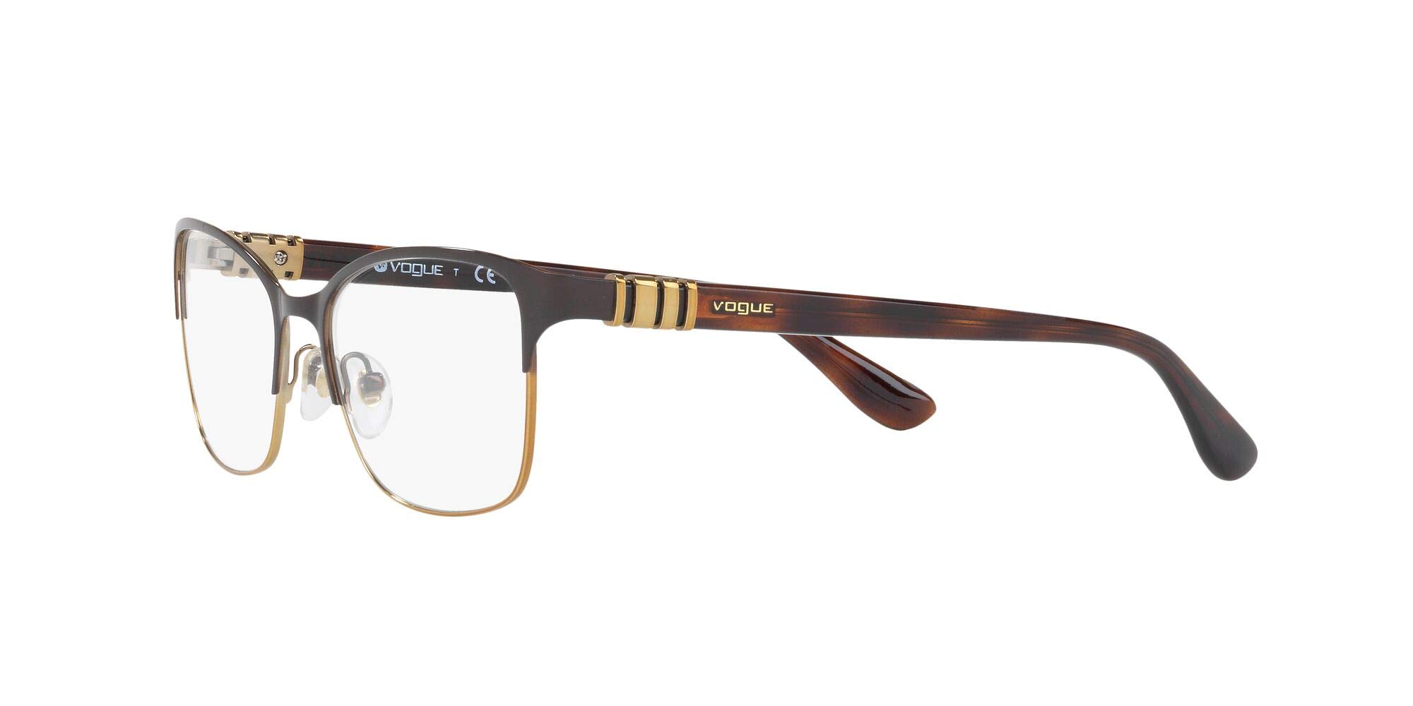 Vogue Eyewear Vo4050 Women's Rectangular Prescription Eyeglass Frames - Stylish & Lightweight for Work, Reading & Everyday Wear