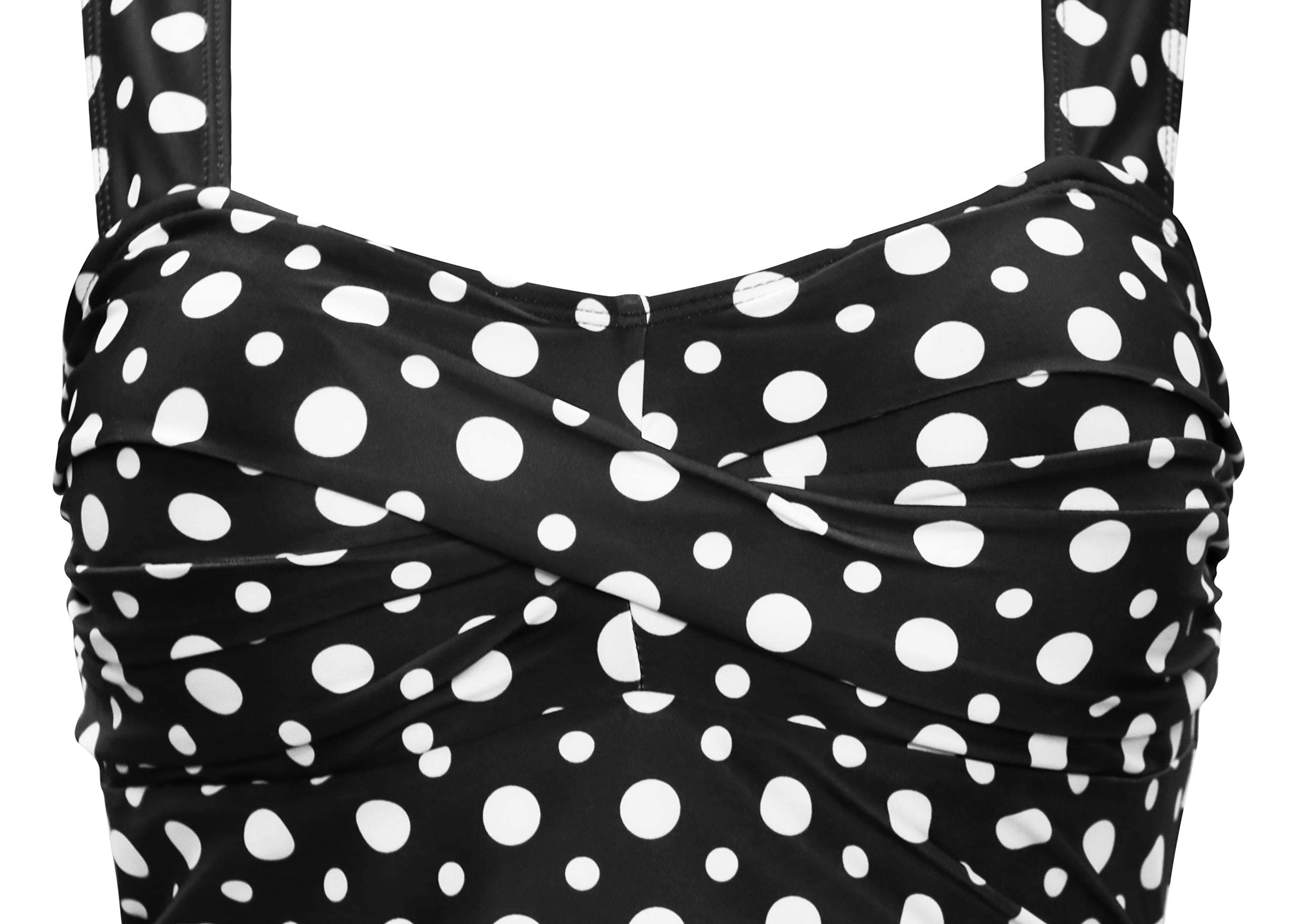 **AONTUS Plus Size One Piece Swimsuits for Women - Tummy Control Bathing Suit with Boy Shorts - Perfect for Beach, Pool & Summer Vacations**