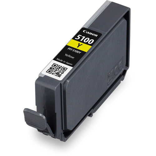 Canon PFI 5100 Y (Yellow) Lucia PRO II Ink Tank for PRO 310 Printer - 14.4ml High-Quality Ink Cartridge - Perfect for Professional Photo Printing & Graphic Design Projects