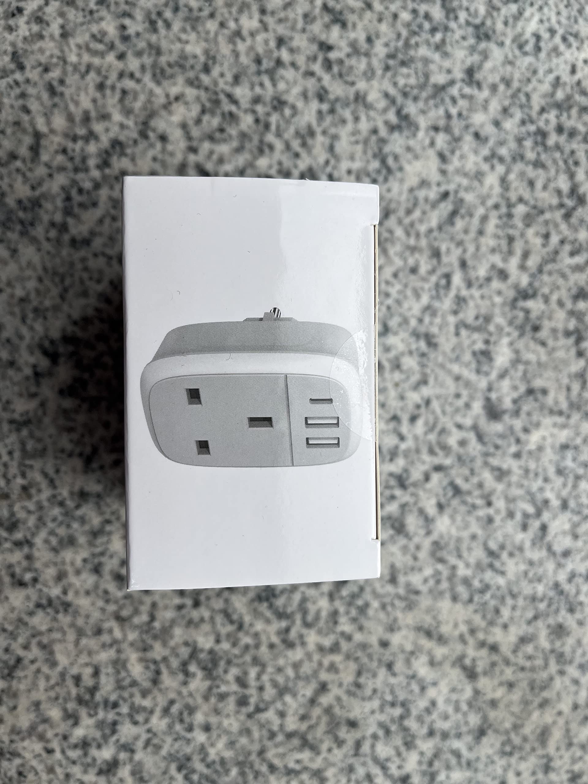 European Travel Plug Adapter - UK to EU Schuko Type E/F with 32W USB-C Fast Charger | Compatible in Germany, France, Spain, Turkey & More | Perfect for Business Trips, Vacations & International Travel