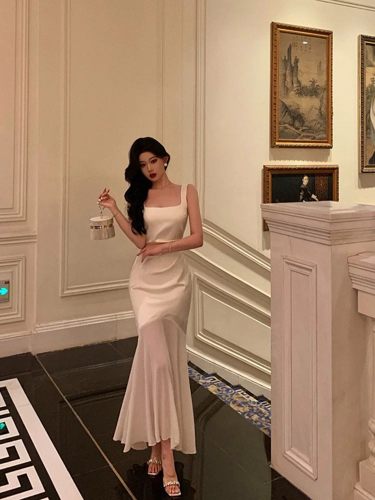 Elegant Mermaid Prom Dress Satin Evening Gown J6543 - Perfect for Homecoming, Prom Night, and Formal Events