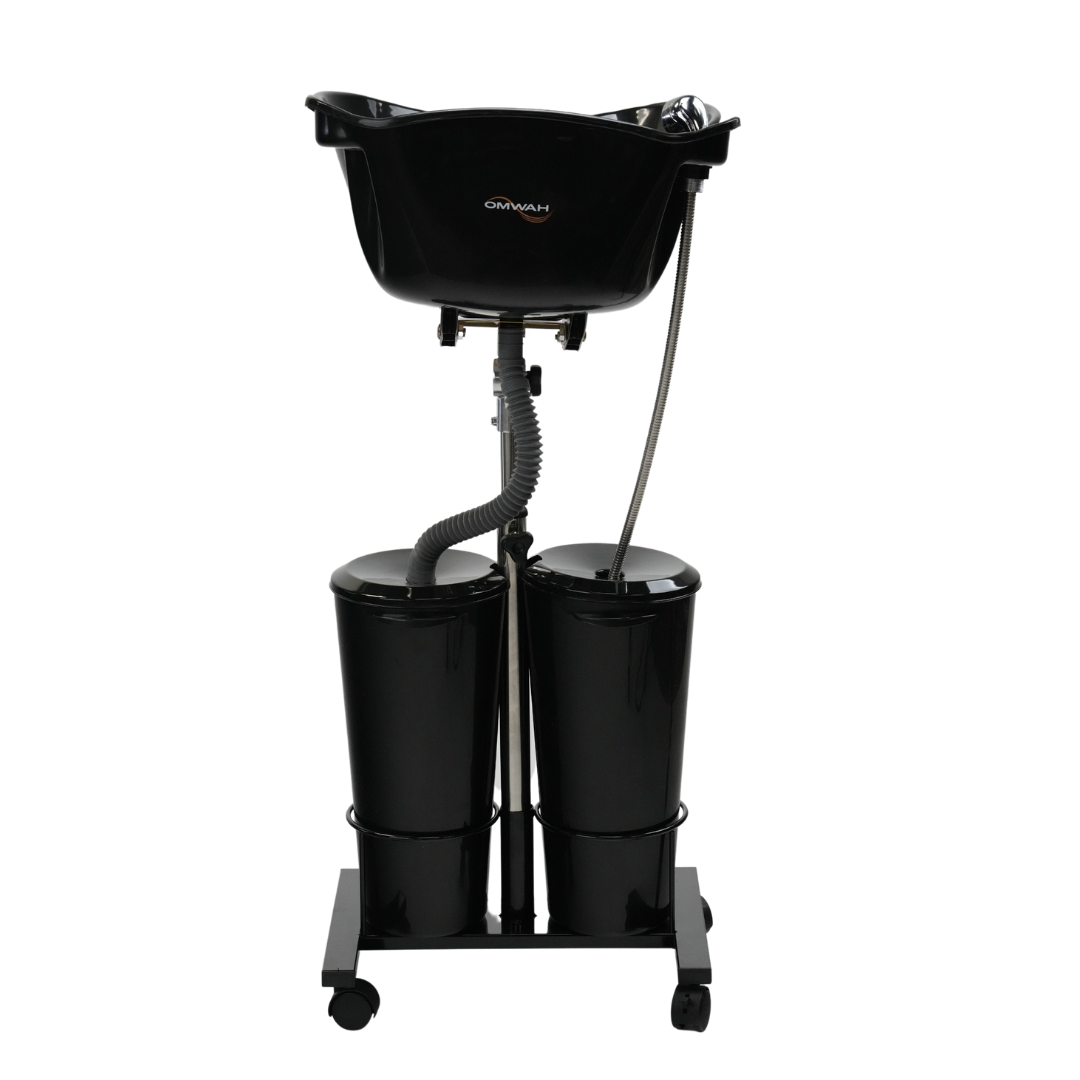 Portable Shampoo Station with Electric Pump - Hands-Free Hair Washing Solution for Pets, Elderly & Bedridden Patients - Home & Mobile Use