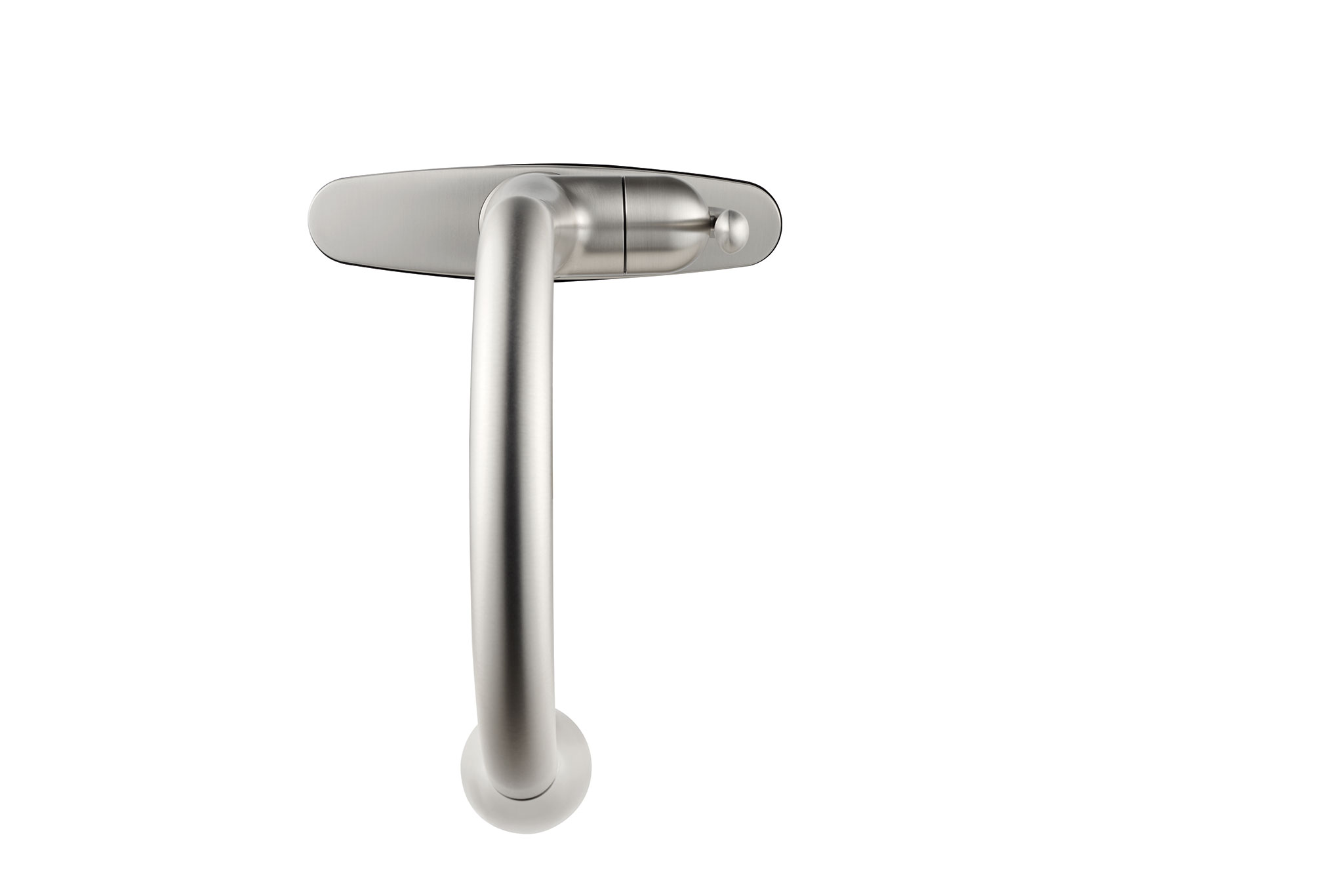 Haysfield Single Handle High Arc Pull Down Kitchen Faucet with Sprayer - Modern Brushed Nickel Sink Faucet for Easy Dishwashing and Food Prep