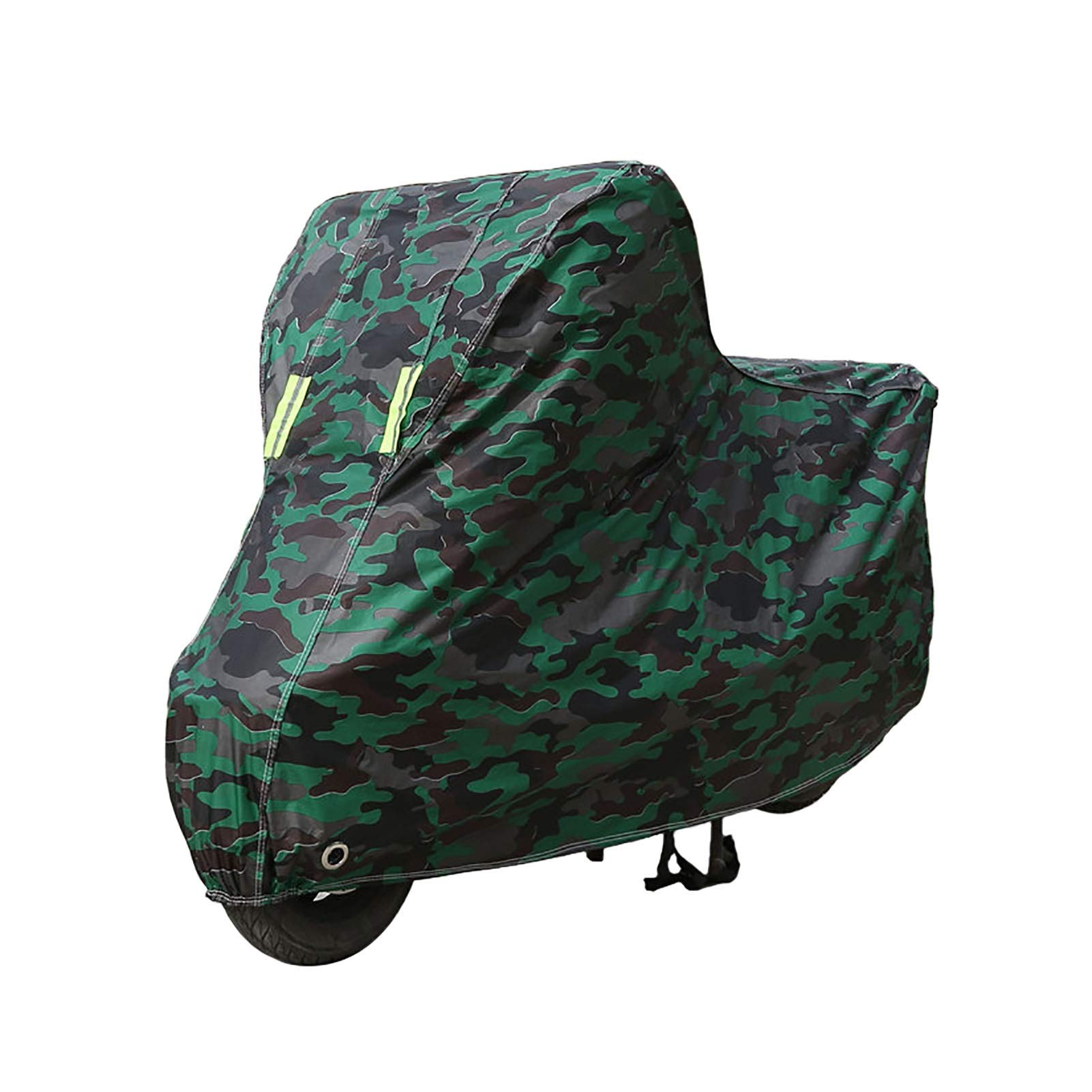 All-Season Motorcycle Cover for Ducati Hypermotard 1100 EVO SP - Durable PE Coated Scooter Cover with Lock Holes & Night Reflectors, Ideal for Outdoor Protection and Storage
