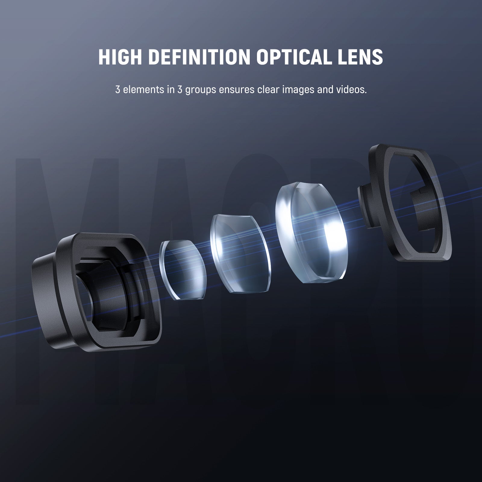 NEEWER LS 64 2x Macro Lens for DJI Osmo Pocket 3 - Professional Close-Up Photography Accessory for Stunning Macro Shots (Perfect for Product Photography, Nature Close-Ups & Travel Vlogging)