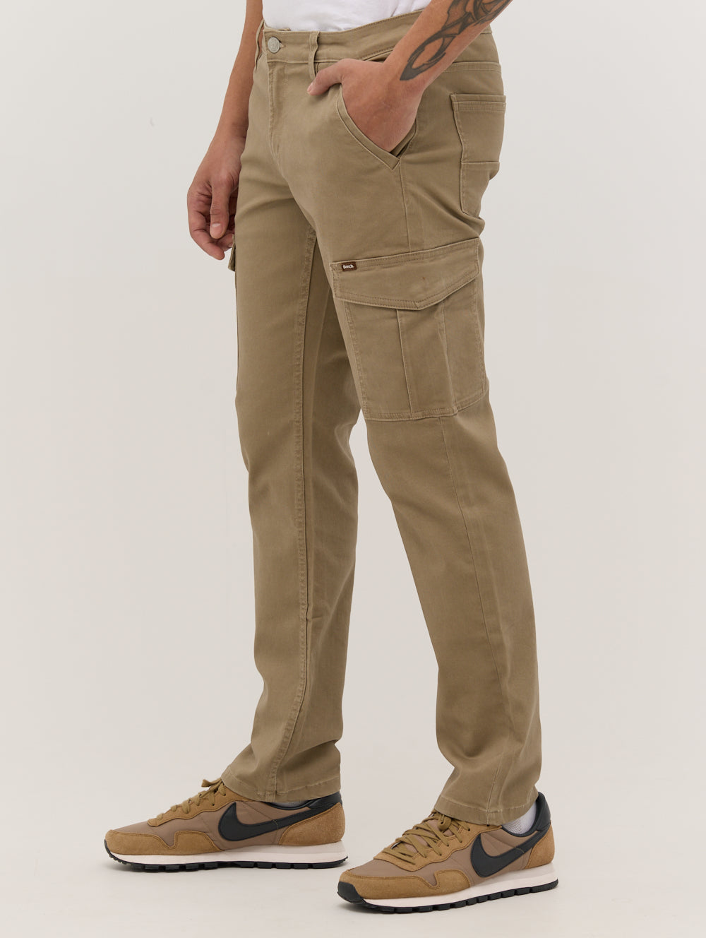 Brock Slim Fit Cargo Pants for Men - Tactical Military Style Joggers with Multiple Pockets | Perfect for Hiking, Workout & Outdoor Adventures