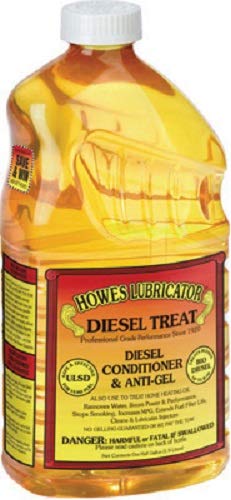 Howes Lubricator HL103060 1/2 Gallon Diesel Treat Fuel Conditioner Anti-Gel - 44 Pack for Winter Fuel Protection & Engine Performance in Trucks, Tractors & Heavy Equipment