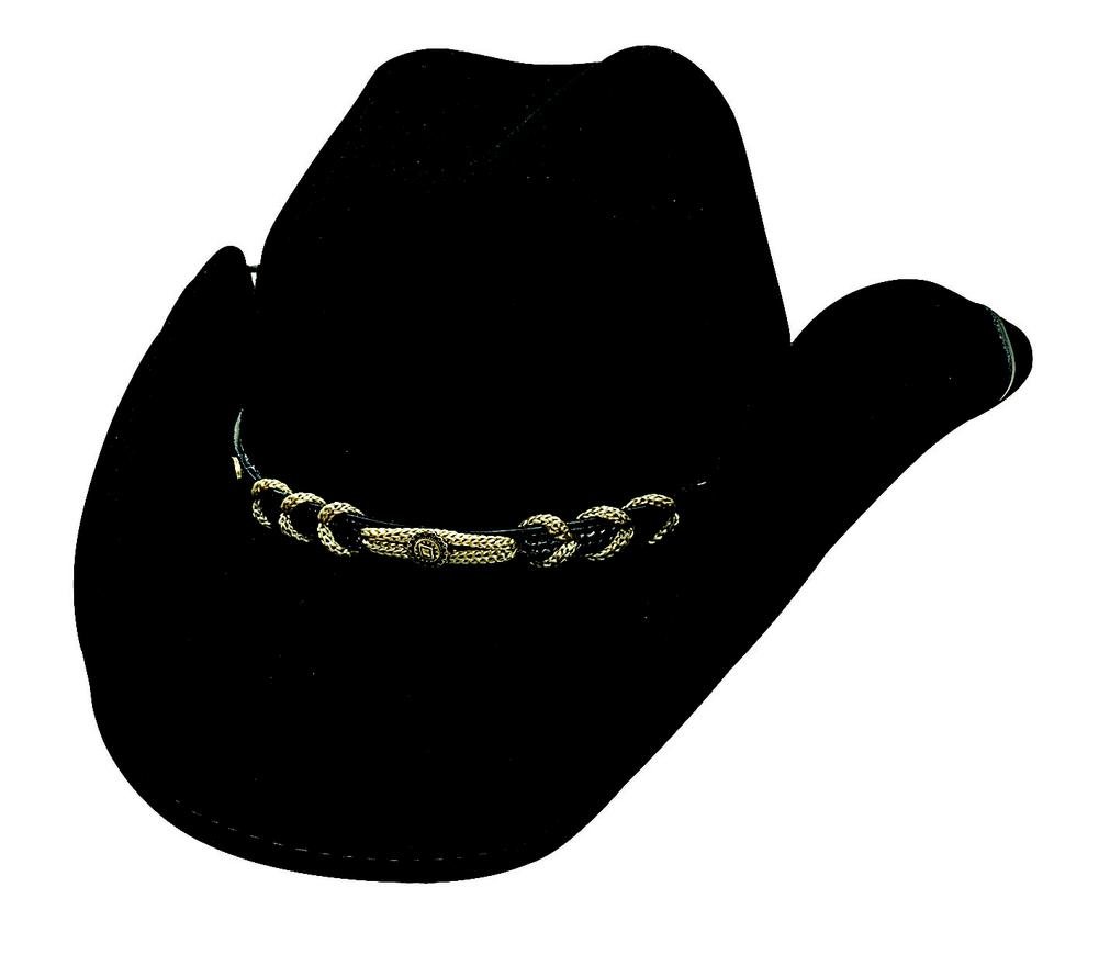 Monte Carlo Bullhide Hats - Genuine Montana Wool Western Cowboy Hat for Men & Women - Perfect for Rodeo, Ranch Work, and Country Music Festivals