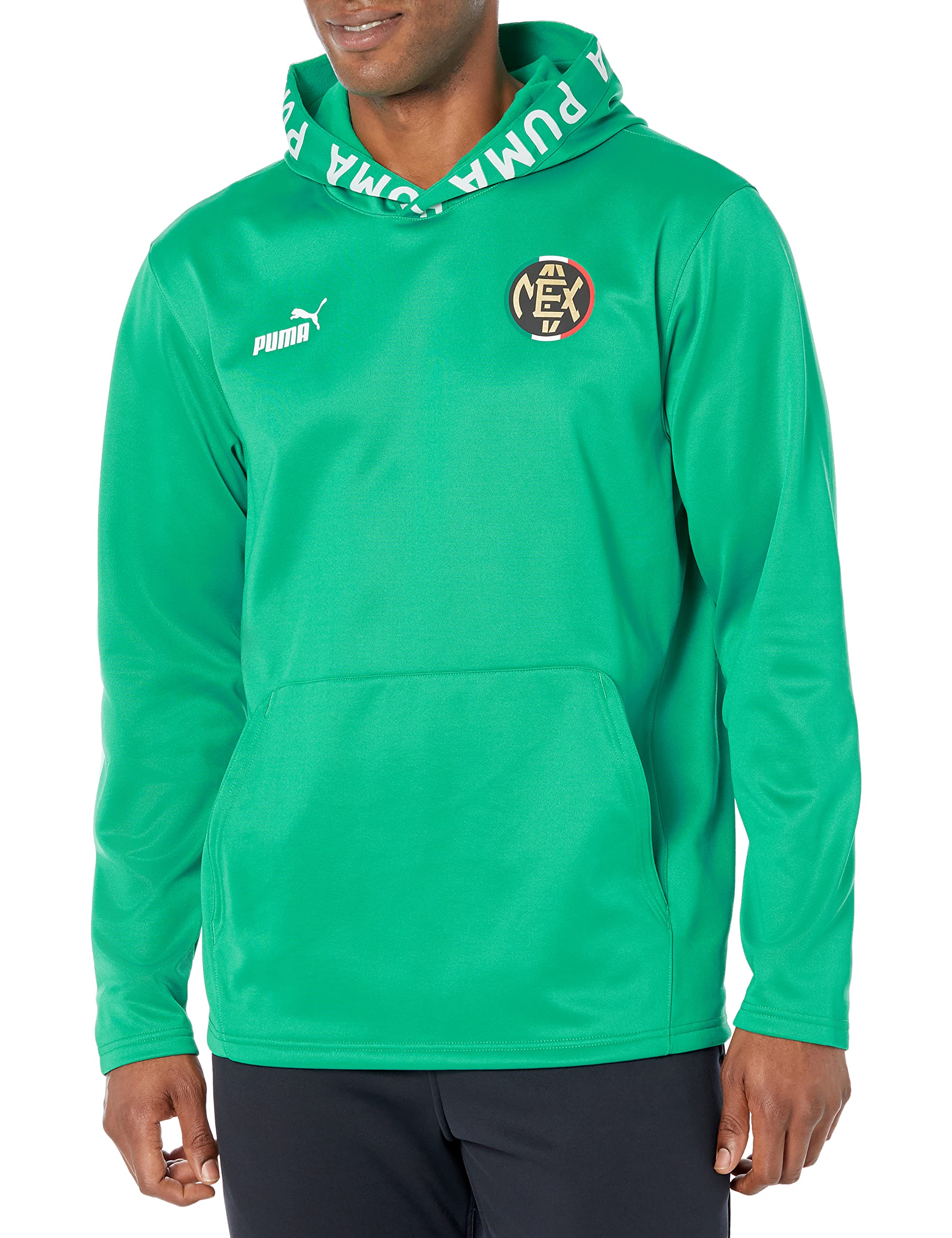 PUMA Men's Football Core Fan Fleece Hoodie - Comfortable & Stylish Pullover for Casual Wear, Sports & Outdoor Activities
