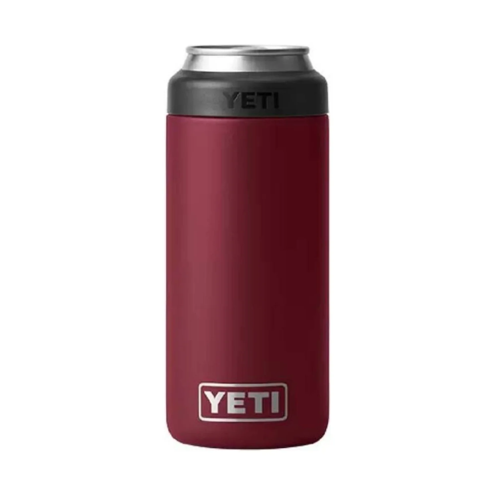 Yeti Rambler 12 oz Colster Slim Can Cooler - Insulated Stainless Steel Beer Can Holder for Camping, Tailgating & Outdoor Adventures