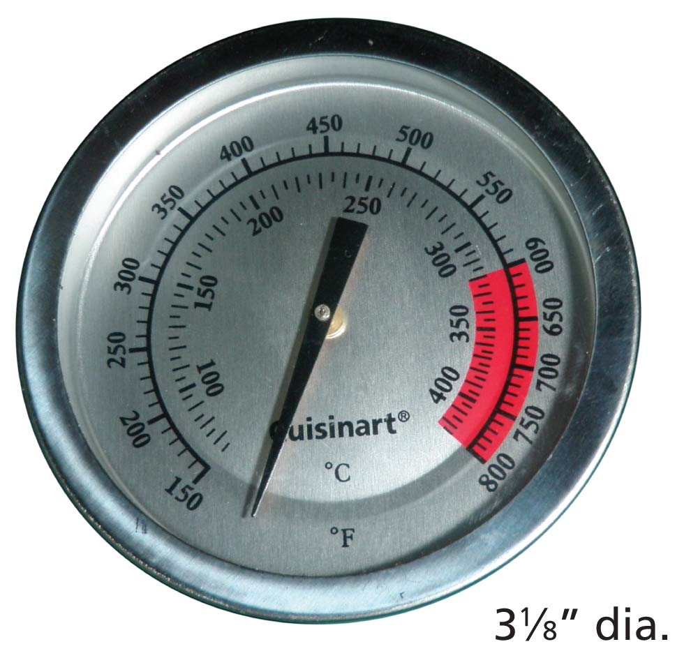Cuisinart Gas Grill Heat Indicator Replacement - Compatible with Select Models - High-Temperature Resistant - Perfect for Outdoor BBQ, Grilling, and Backyard Cooking