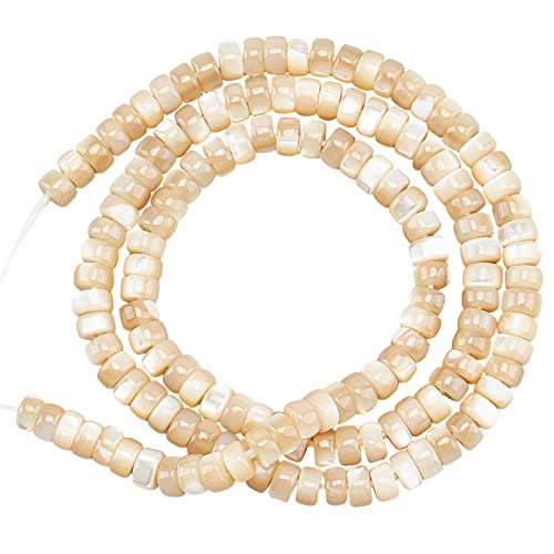 196pcs BurlyWood 4×2mm