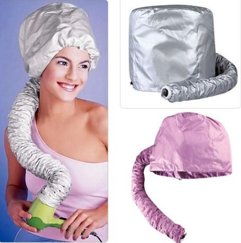 Professional Hair Dryer Bonnet Hood - Adjustable Soft Bonnet Attachment for Home Salon Use - Perfect for Deep Conditioning, Styling & Drying Hair - Salon Quality Hair Care Accessory for Women & Men