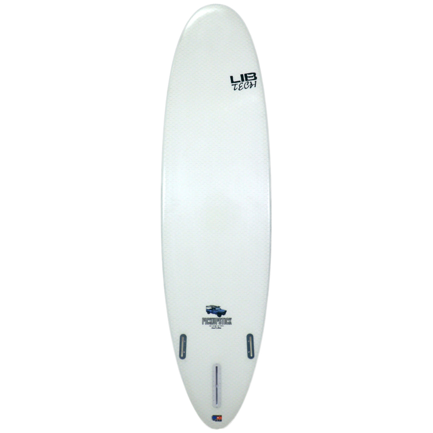 Libtech Pickup Stick 7'6 Surfboard - FCSII Compatible - Perfect for Small Waves & Beach Break Surfing