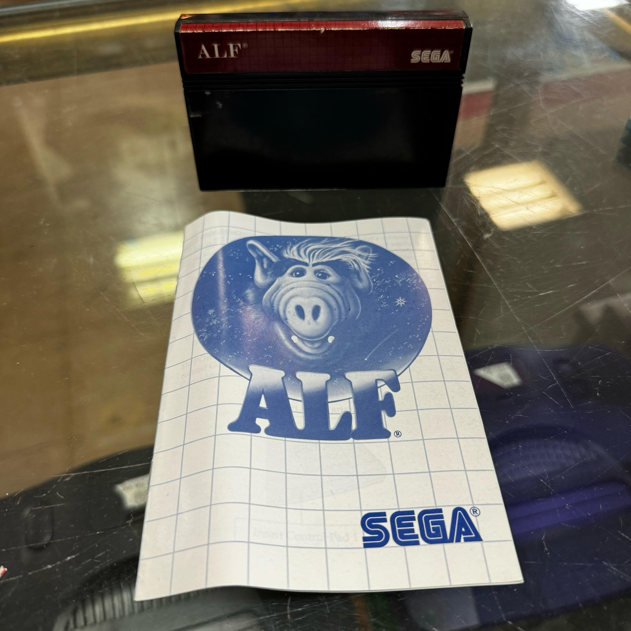 Alf Game with Manual for Sega Master System (LS) - Classic Retro Gaming for Collectors & Enthusiasts