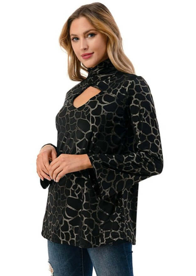 Sexy Black Night Out Top for Women - Final Sale Clearance | Perfect for Parties, Clubs & Evening Events