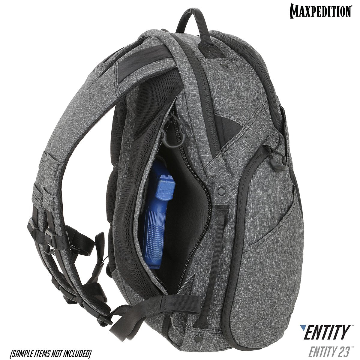 Entity 23™ CCW Concealed Carry Laptop Backpack 23L - Waterproof Anti-Theft Business Travel Backpack for Men & Women - Perfect for Office, College, Airplane & Everyday Commute