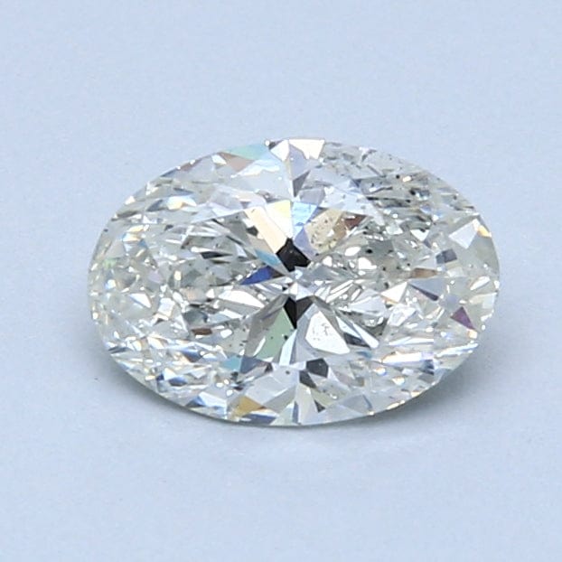 0.93 Carat H SI2 Oval Diamond - Premium Loose Diamond for Engagement Rings & Fine Jewelry - Ideal for Proposals, Anniversaries & Special Occasions