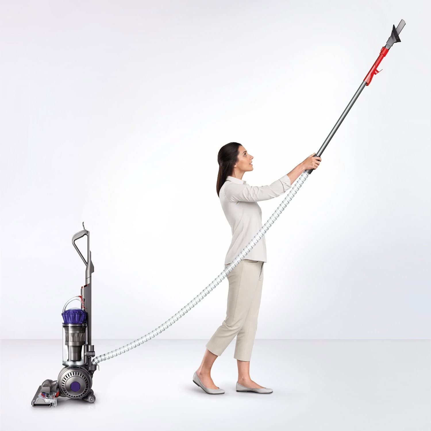 Dyson Ball Animal 2 Upright Vacuum Cleaner with HEPA Filter - Powerful Pet Hair & Allergen Removal, Self-Adjusting Cleaner Head, Telescopic Handle - Ideal for Carpets, Hard Floors & Pet Owners (Purple)
