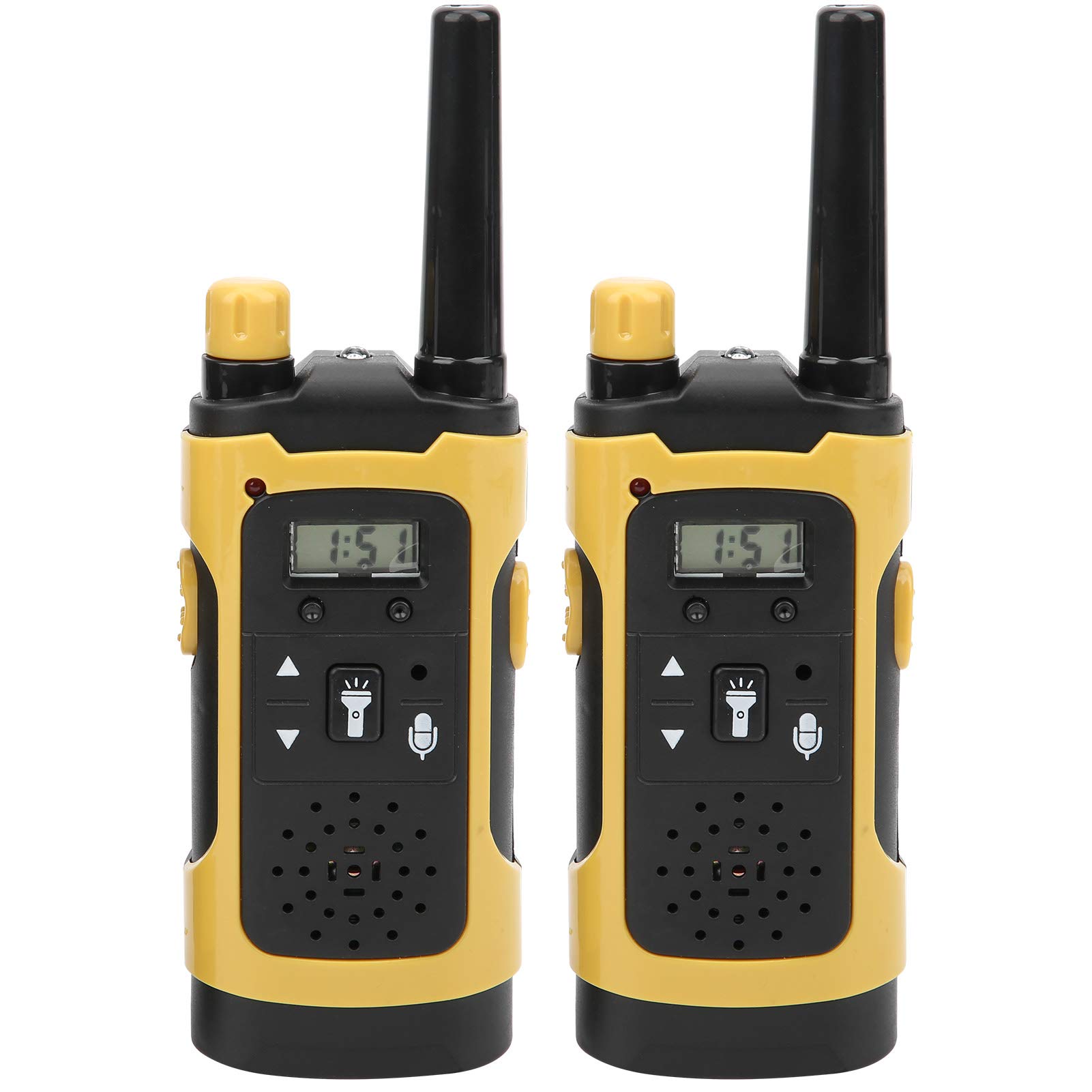 VGEBY 2 Pack Kids Walkie Talkies - Portable Wireless Handheld Two-Way Radios with Real-Time Communication, Perfect Outdoor Toy Gift for Boys & Girls - Ideal for Camping, Hiking, and Backyard Adventures