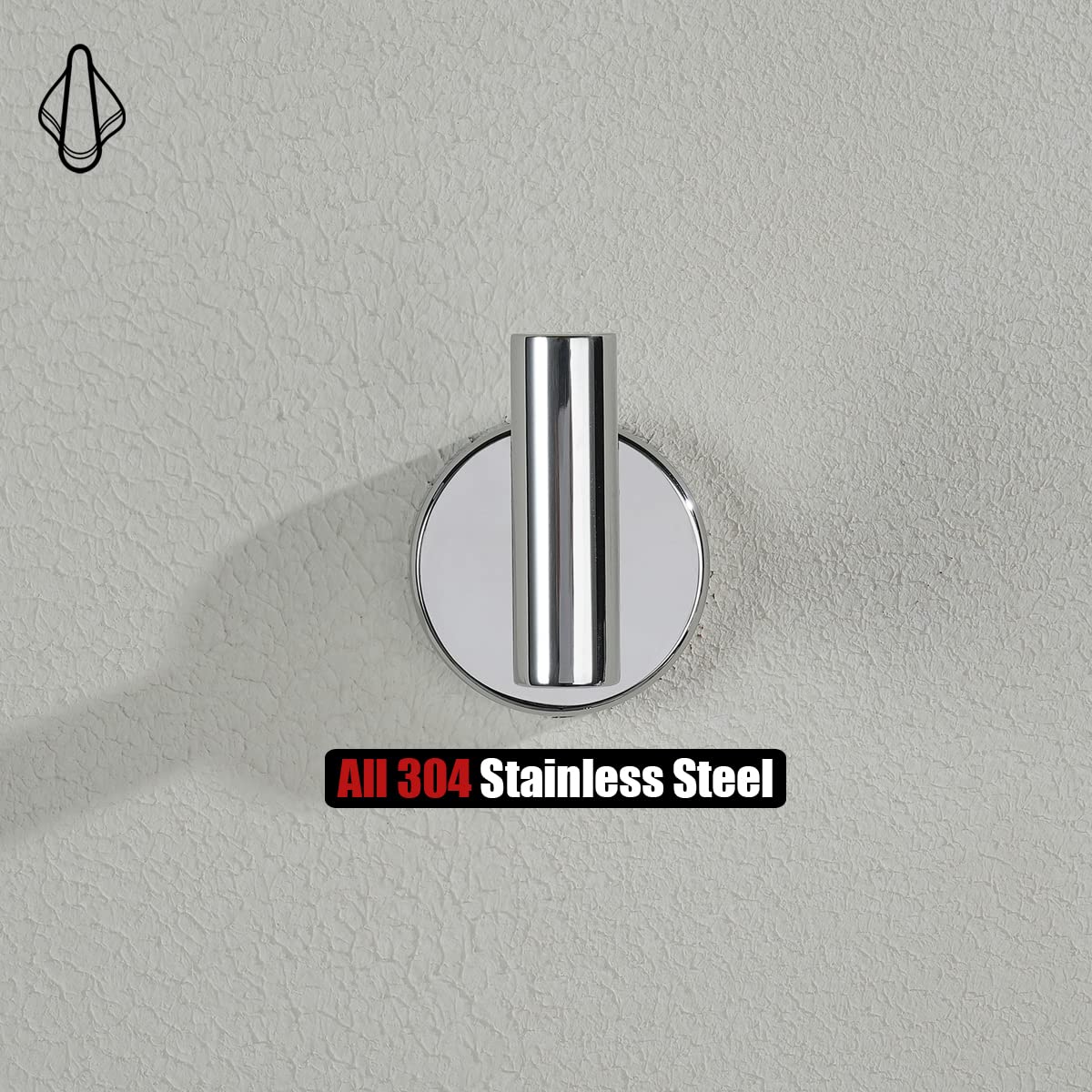 JQK 5-Piece Chrome Bathroom Hardware Set - 24