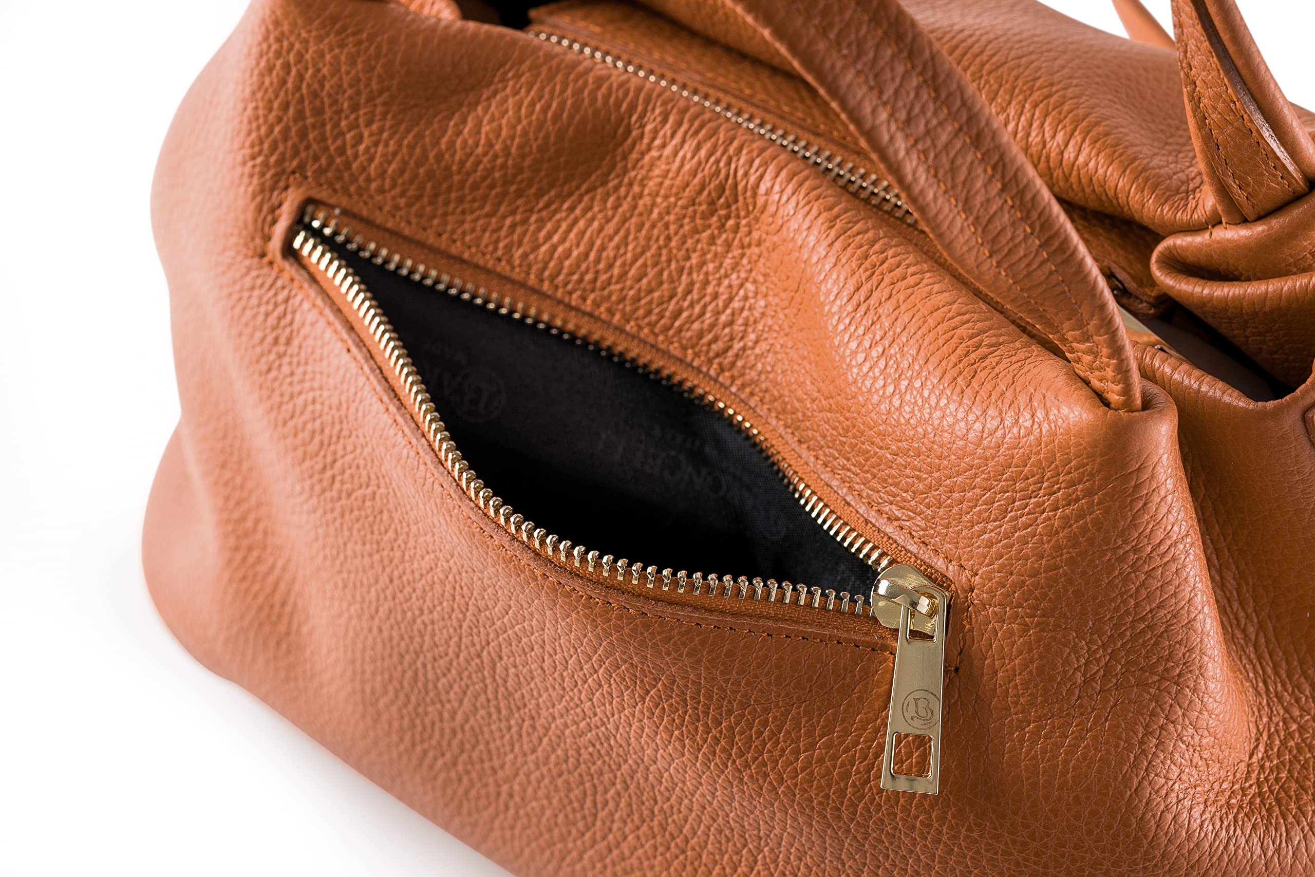 Baroncelli Genuine Italian Leather Purse for Women - Soft Medium Shoulder Crossbody Bag Handmade in Italy | Perfect for Work, Travel & Everyday Use