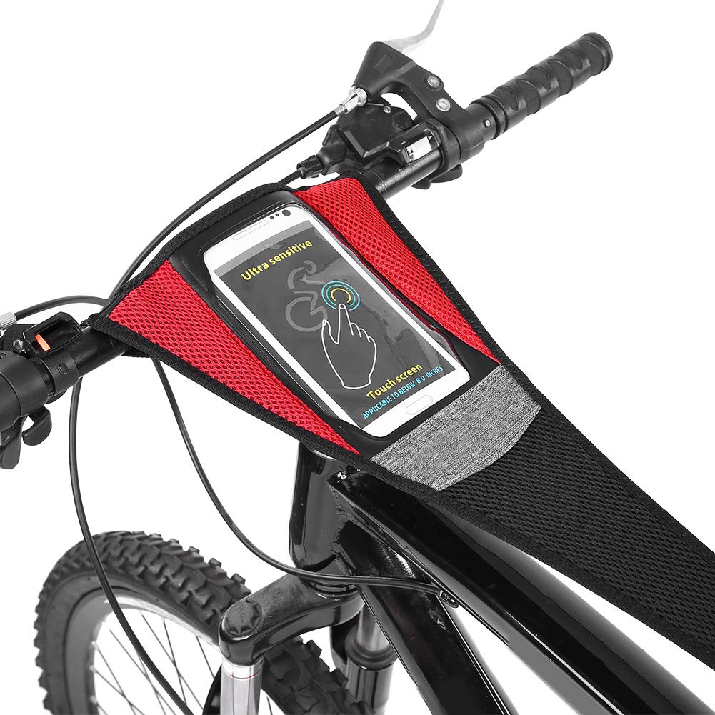 Cycling Sweat Guard & Waterproof Phone Pouch - Bike Sweat Net Catcher for Road & Mountain Bikes - Perfect for Long Rides, Commuting & Intense Workouts