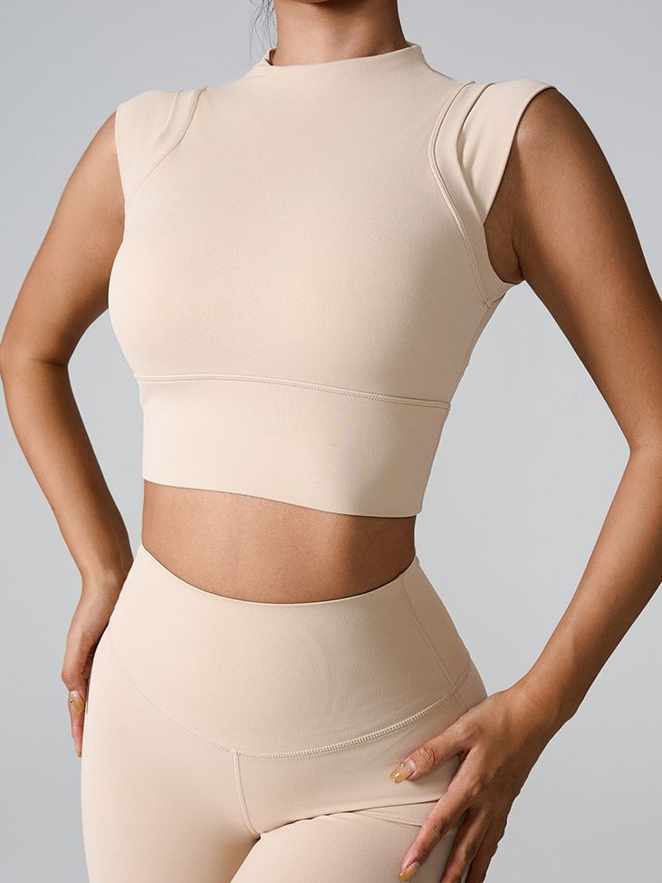 ZASUWA Women's Solid Color Basic Cropped Short Sleeve T-Shirt - Casual Summer Top for Streetwear, Workout & Everyday Outfits