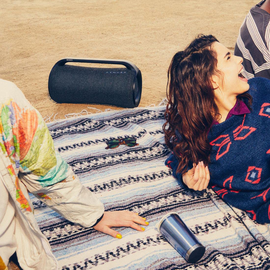 Sony SRS-XG500 Portable Bluetooth Speaker - Wireless, Waterproof, 30H Playtime - Perfect for Outdoor, Party, Travel & Home Use - Shipped from Japan