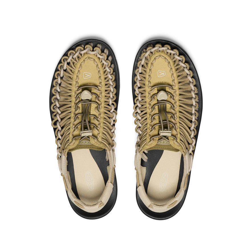 Men's UNEEK Sandals - Khaki/Martini Olive Color | Lightweight & Comfortable Outdoor Adventure Footwear for Hiking, Travel & Casual Wear