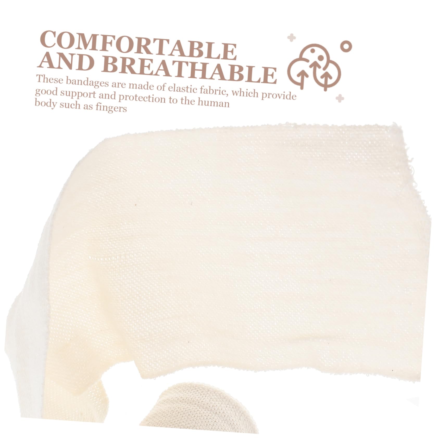 NOLITOY 8-Pack Breathable Athletic Sports Tape - Premium Rolled Gauze for Wrist Wrapping, Ankle Support & Injury Prevention (Khaki)
