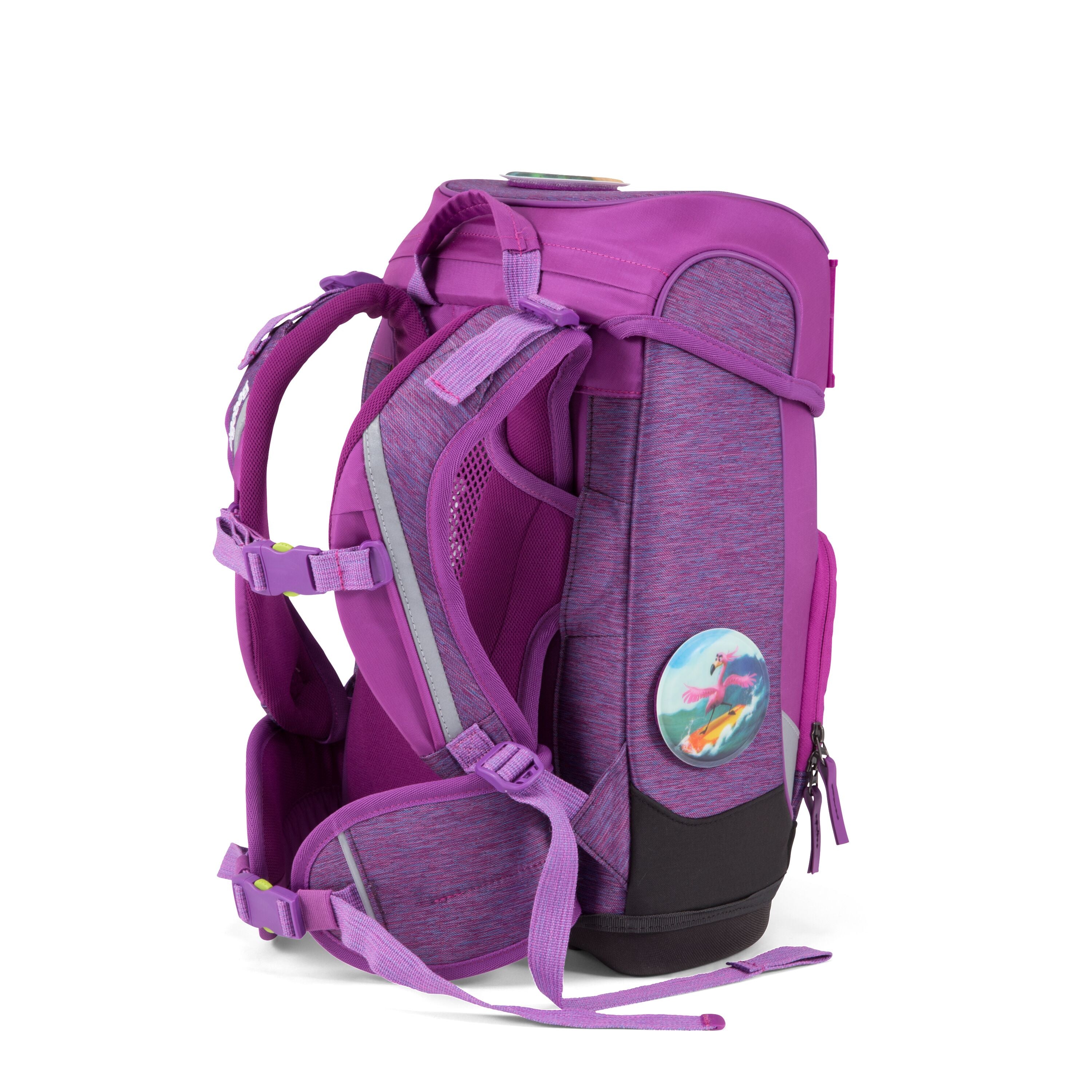 Ergobag Cubo Slim Island HoppBear - Lightweight Baby Carrier for Hands-Free Parenting, Perfect for Hiking, Travel & Daily Use with Newborns to Toddlers