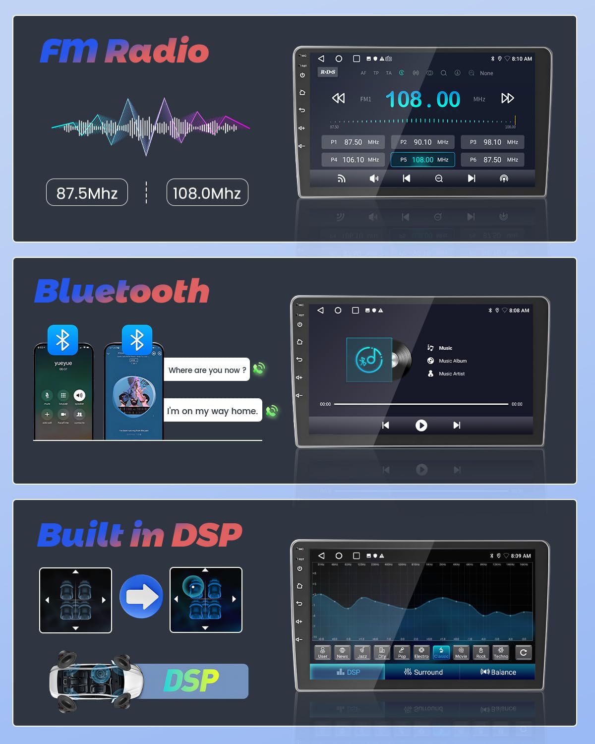 2014-2016 Hyundai Elantra Android Car Stereo - 9