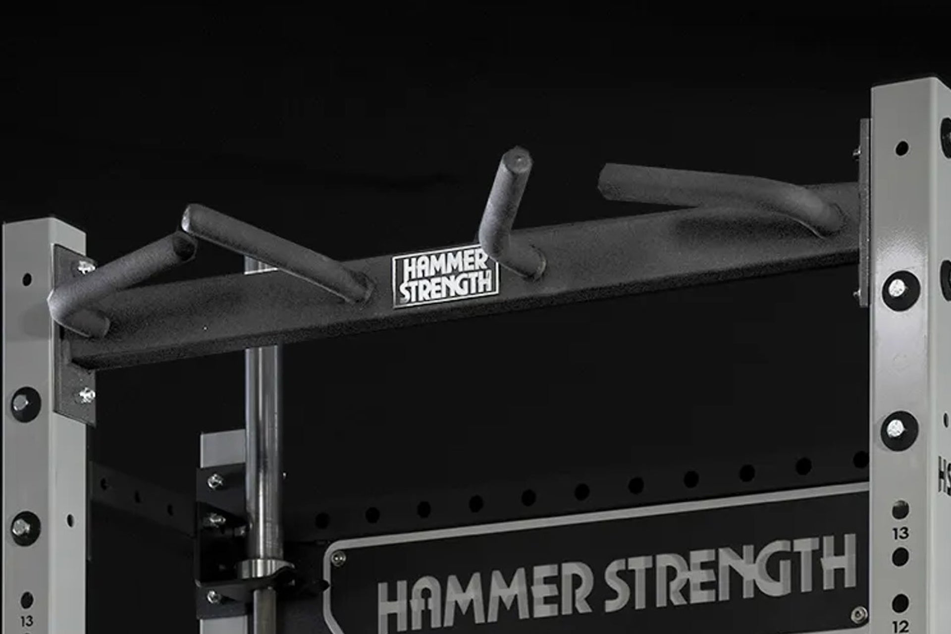 Hammer Strength HD Athletic NX Half Rack - Heavy Duty Power Cage for Home & Commercial Gyms - Perfect for Strength Training, Weightlifting & CrossFit Workouts