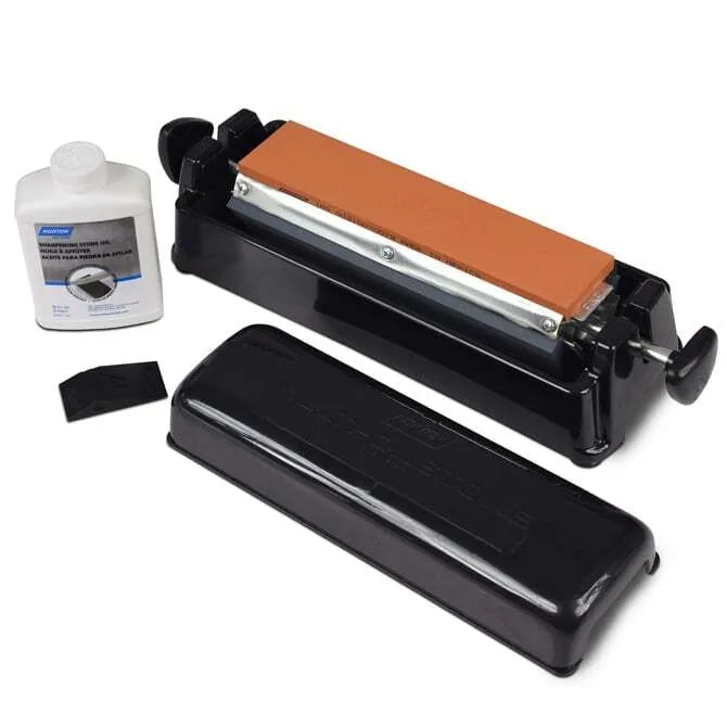 Norton Multi Oilstone - Premium Sharpening Stone for Knives, Tools & Blades | Perfect for Kitchen, Workshop & Outdoor Use