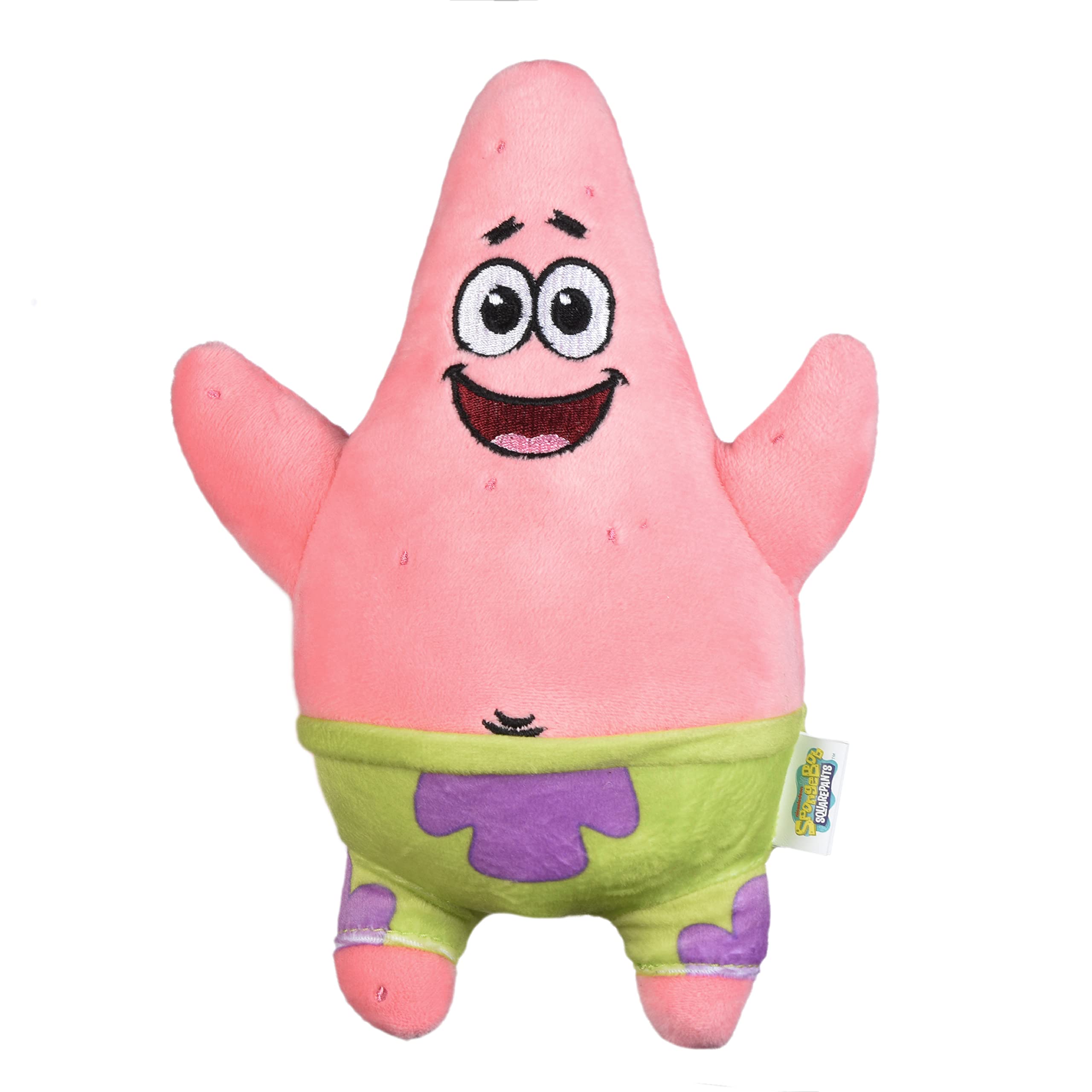 SpongeBob SquarePants Plush Dog Toys - Durable Chew & Tug Rope Toys with Squeaker for Small & Medium Dogs | SpongeBob Character Pet Toys for Playtime, Training & Cuddling